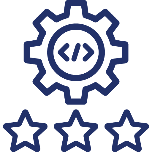 Icon representing Distech Control's solutions reliability and compliance for mission-critical environments
